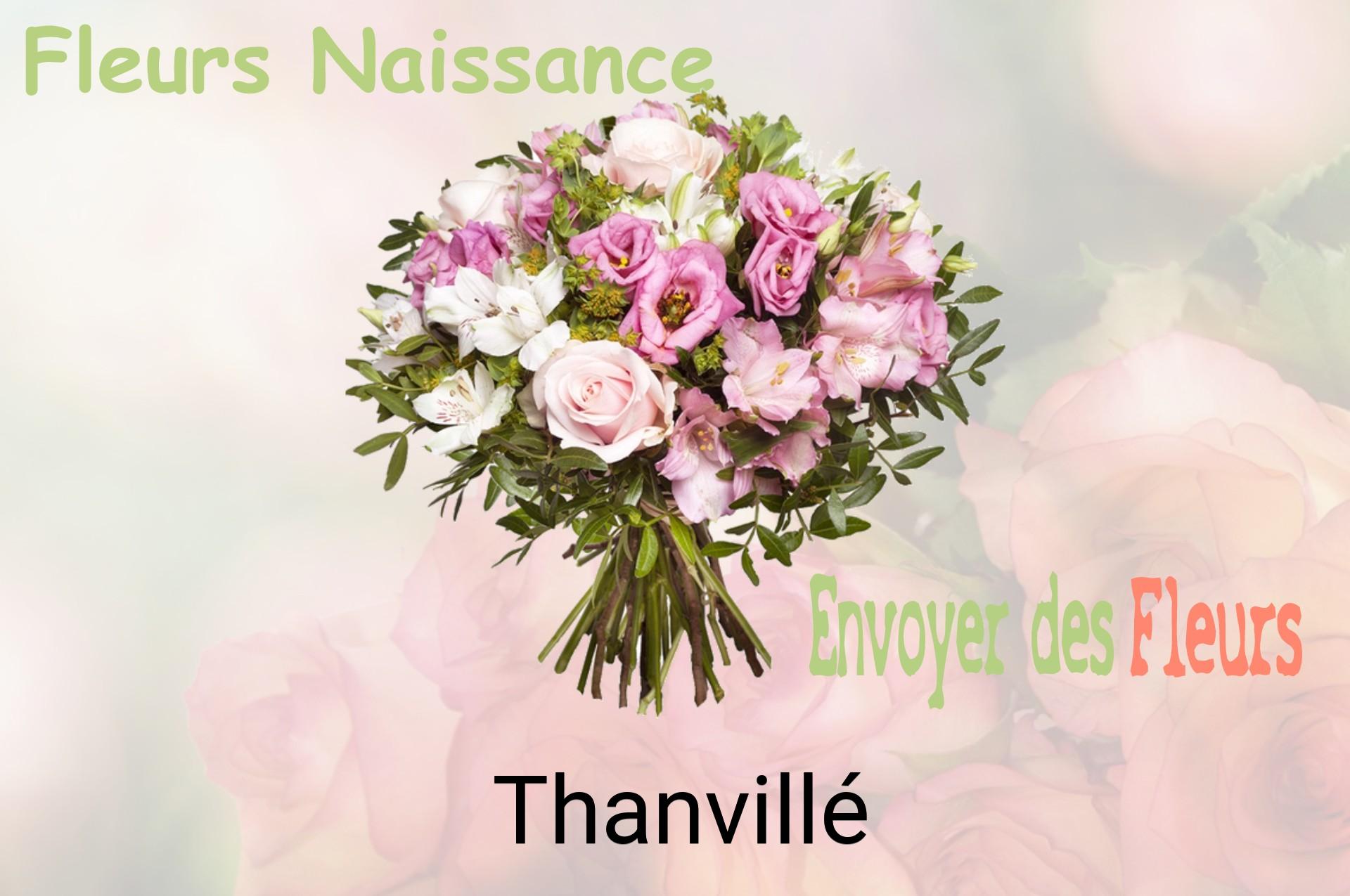Bouquet de fleurs de naissance livré à Thanvillé